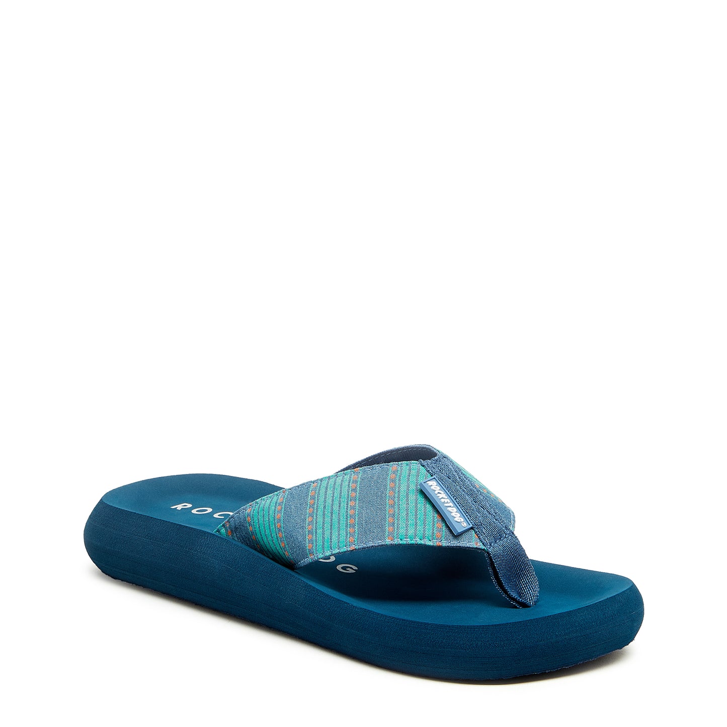 Spotlight Blue Flip-Flops