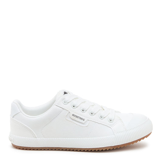 Cheery White Low Profile Trainers