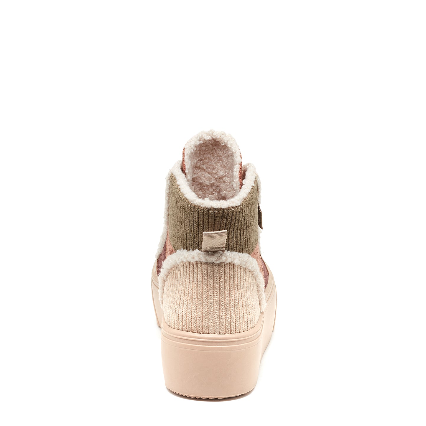 Flair Natural Patchwork Platform Trainers
