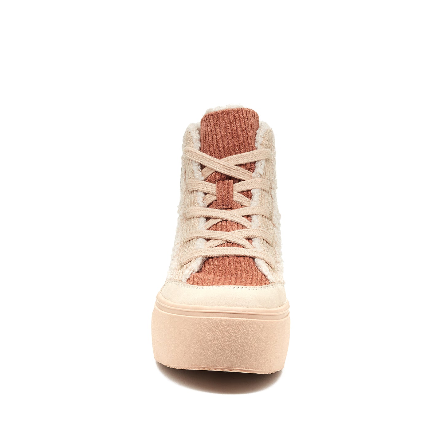 Flair Natural Patchwork Platform Trainers