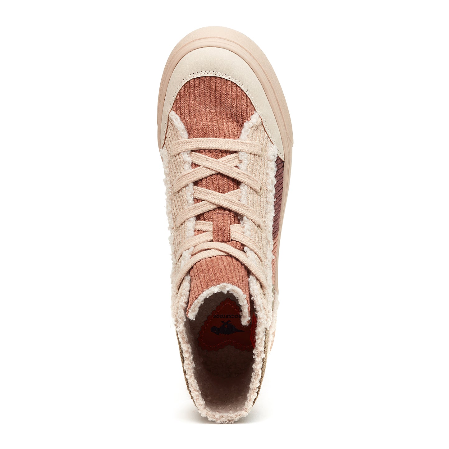 Flair Natural Patchwork Platform Trainers