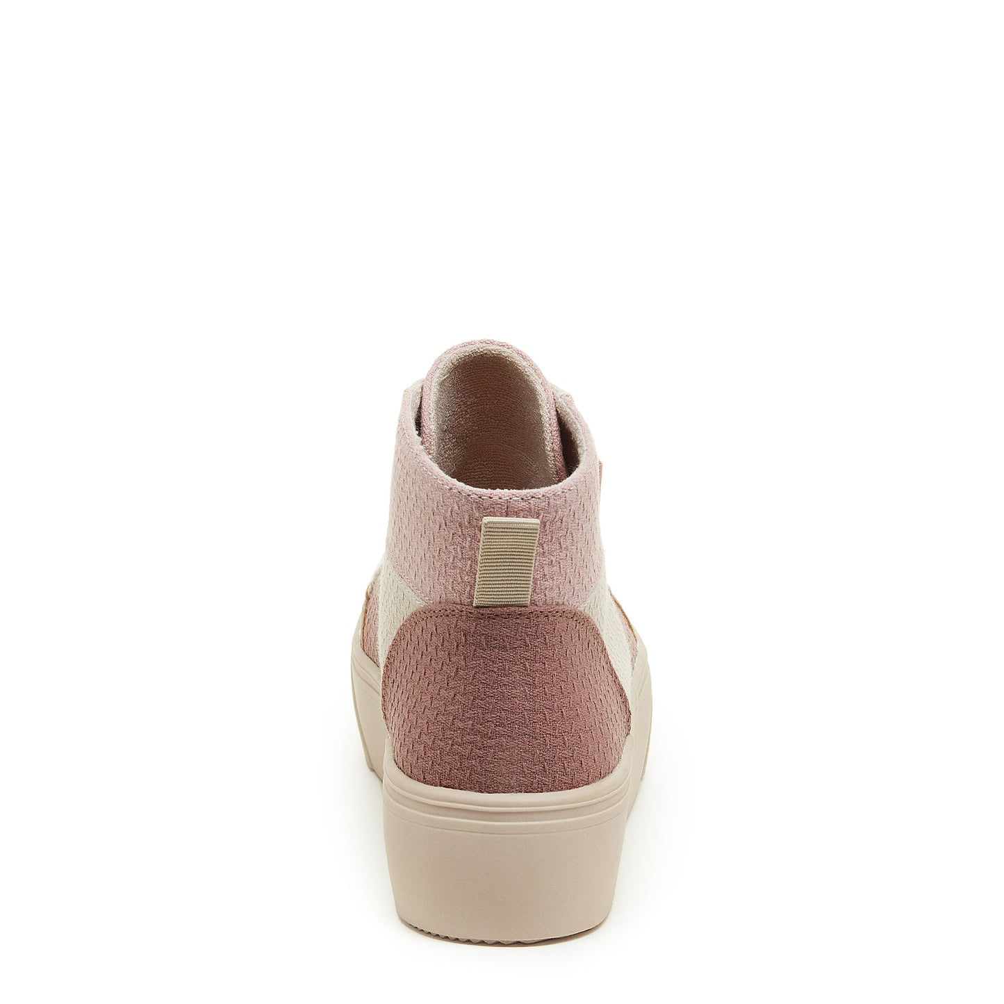 Flair Pink Patchwork Platform Trainers