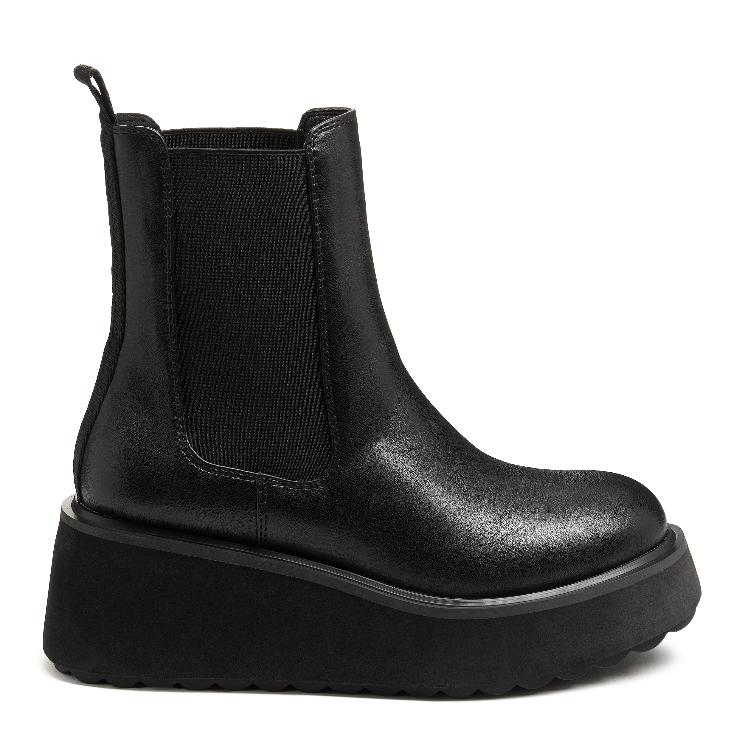 Rocket Dog Heyday All Black Platform Chelsea Boots | Women's