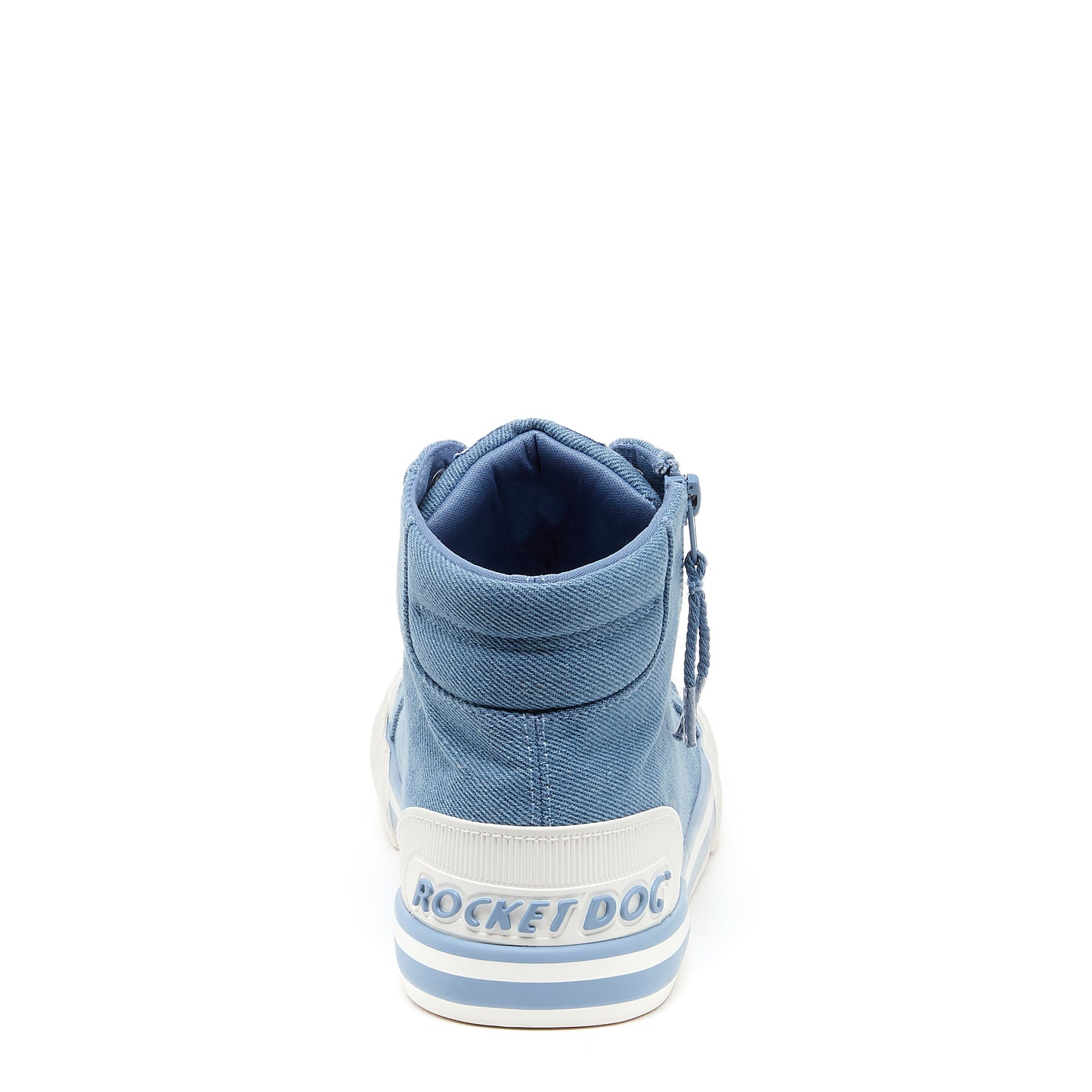 Jazzin Blue Denim High-Top Trainers