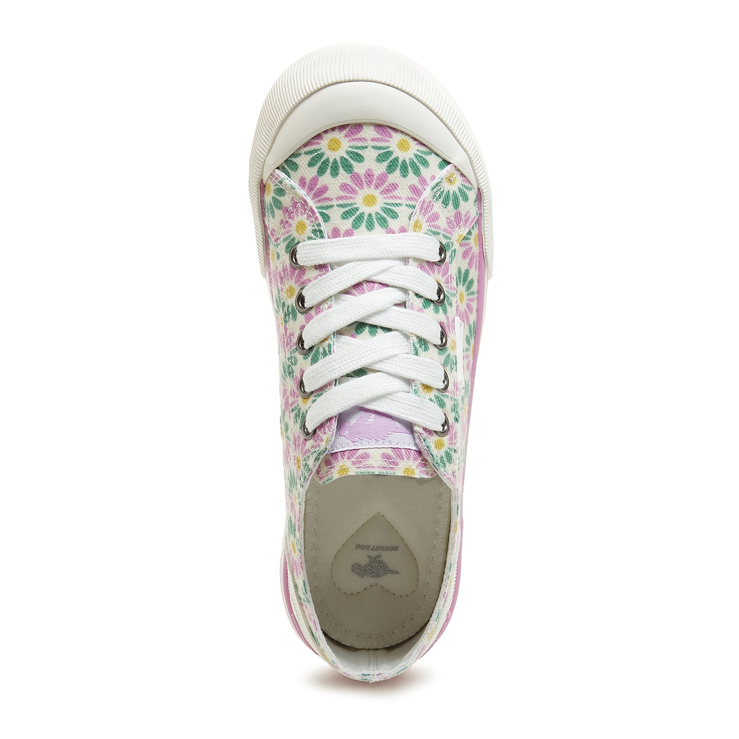 Jazzin Pastel Floral Trainers