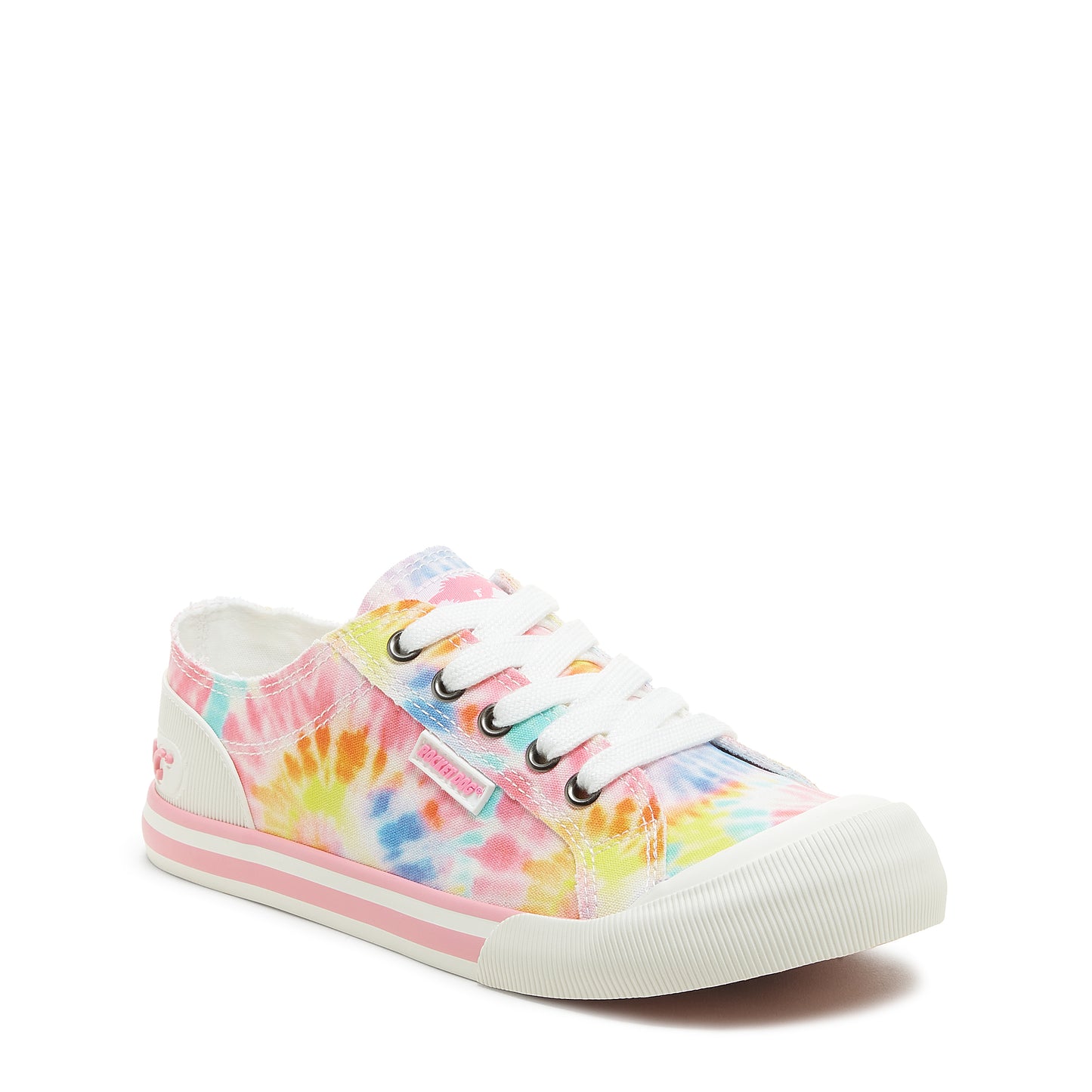 Jazzin Recycled Cotton Bright Tie Dye Trainers