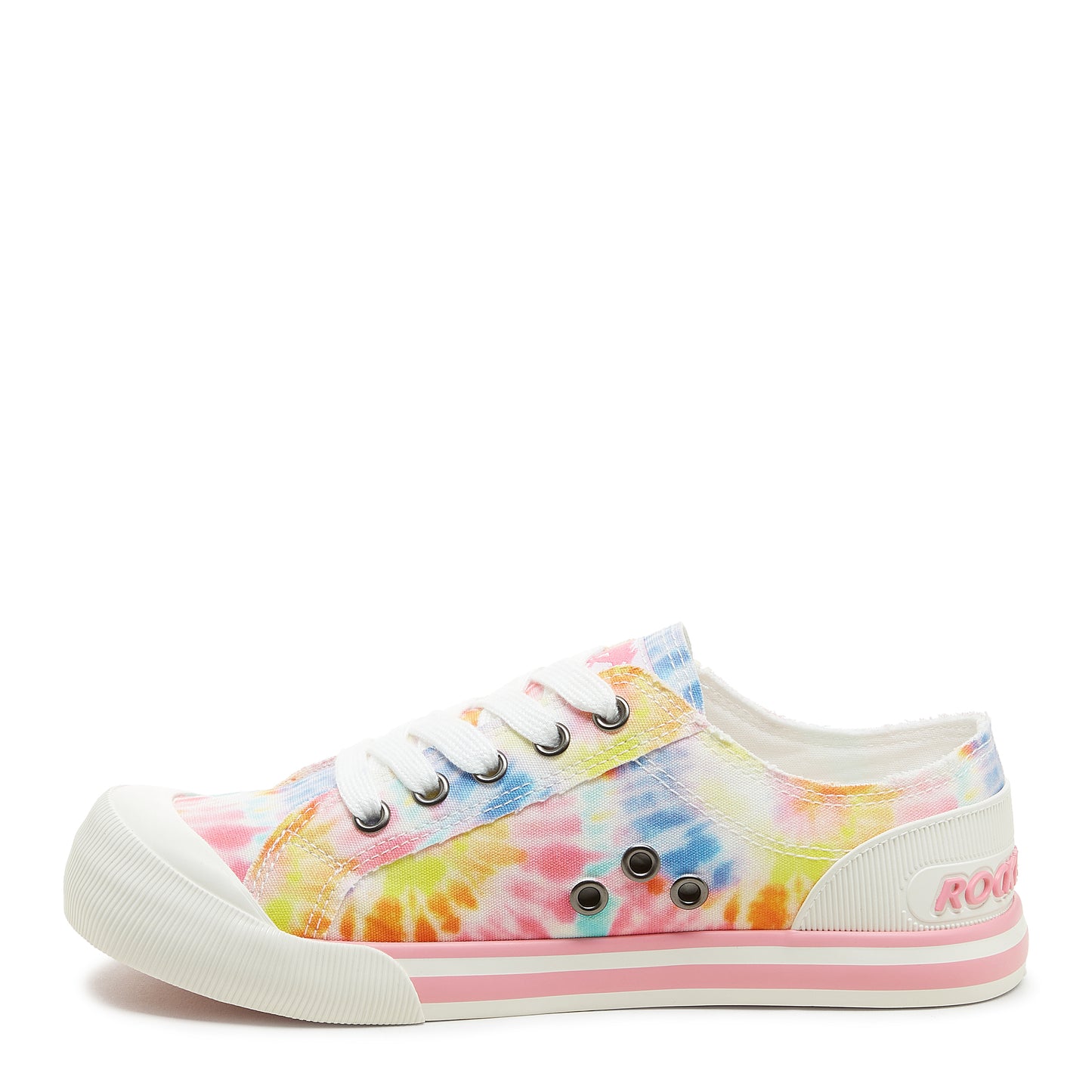 Jazzin Recycled Cotton Bright Tie Dye Trainers