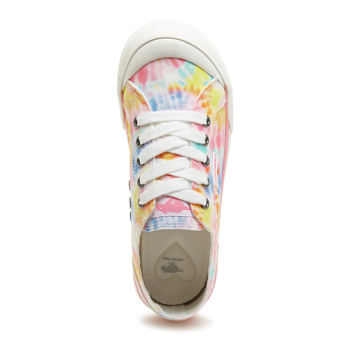 Jazzin Recycled Cotton Bright Tie Dye Trainers