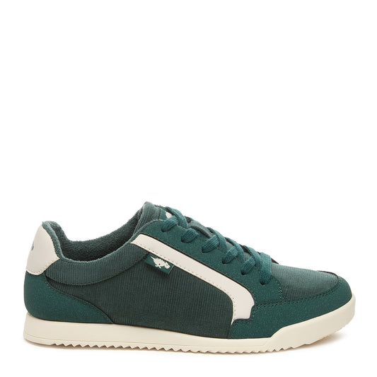 Bolt Forest Green Corduroy Trainers