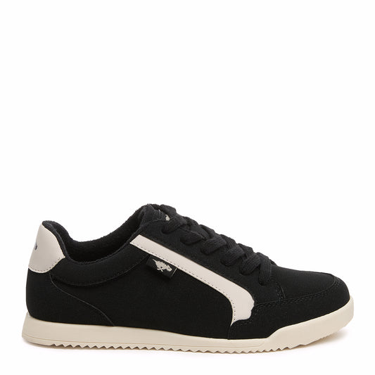 Bolt Black Suede Trainers