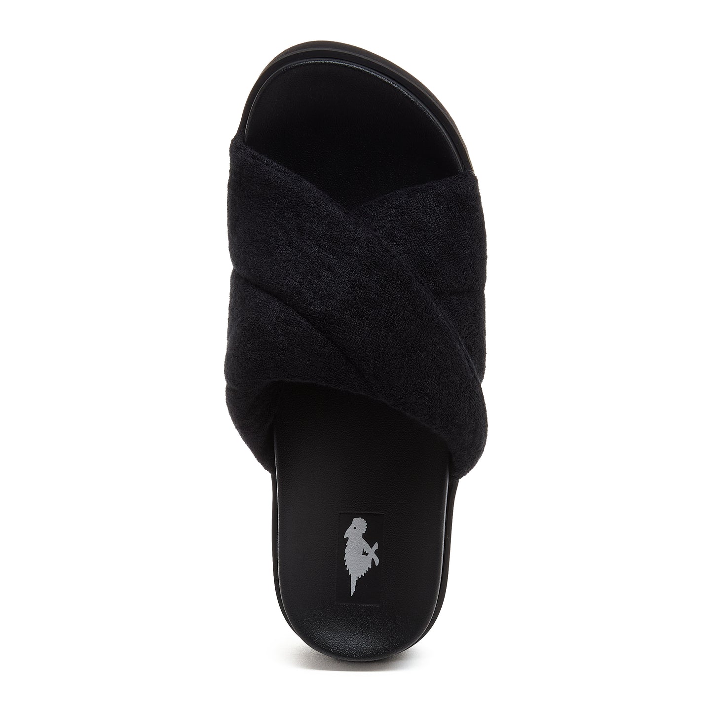 Breeze Black Slide Sandals