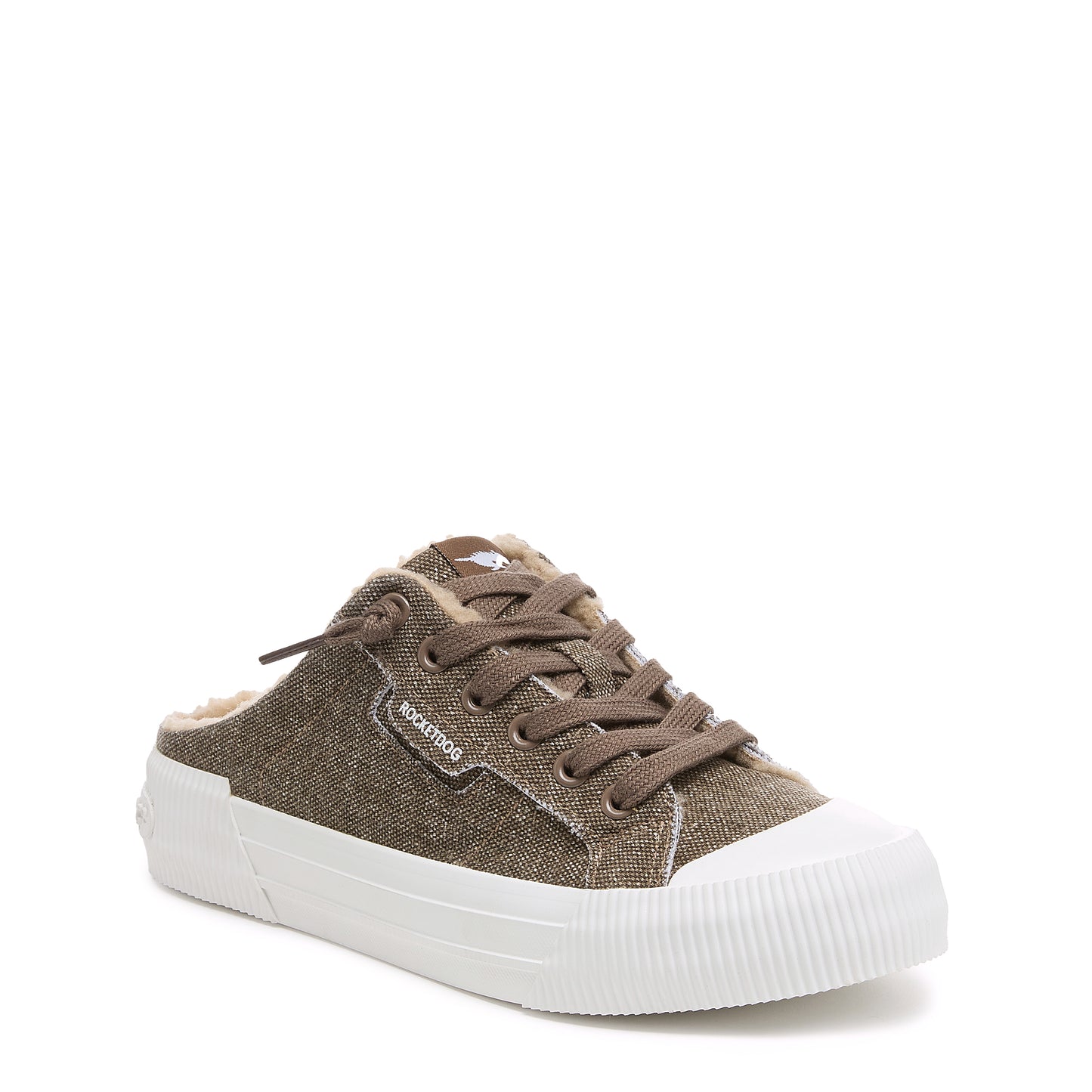 Cheery Taupe Mule Trainers