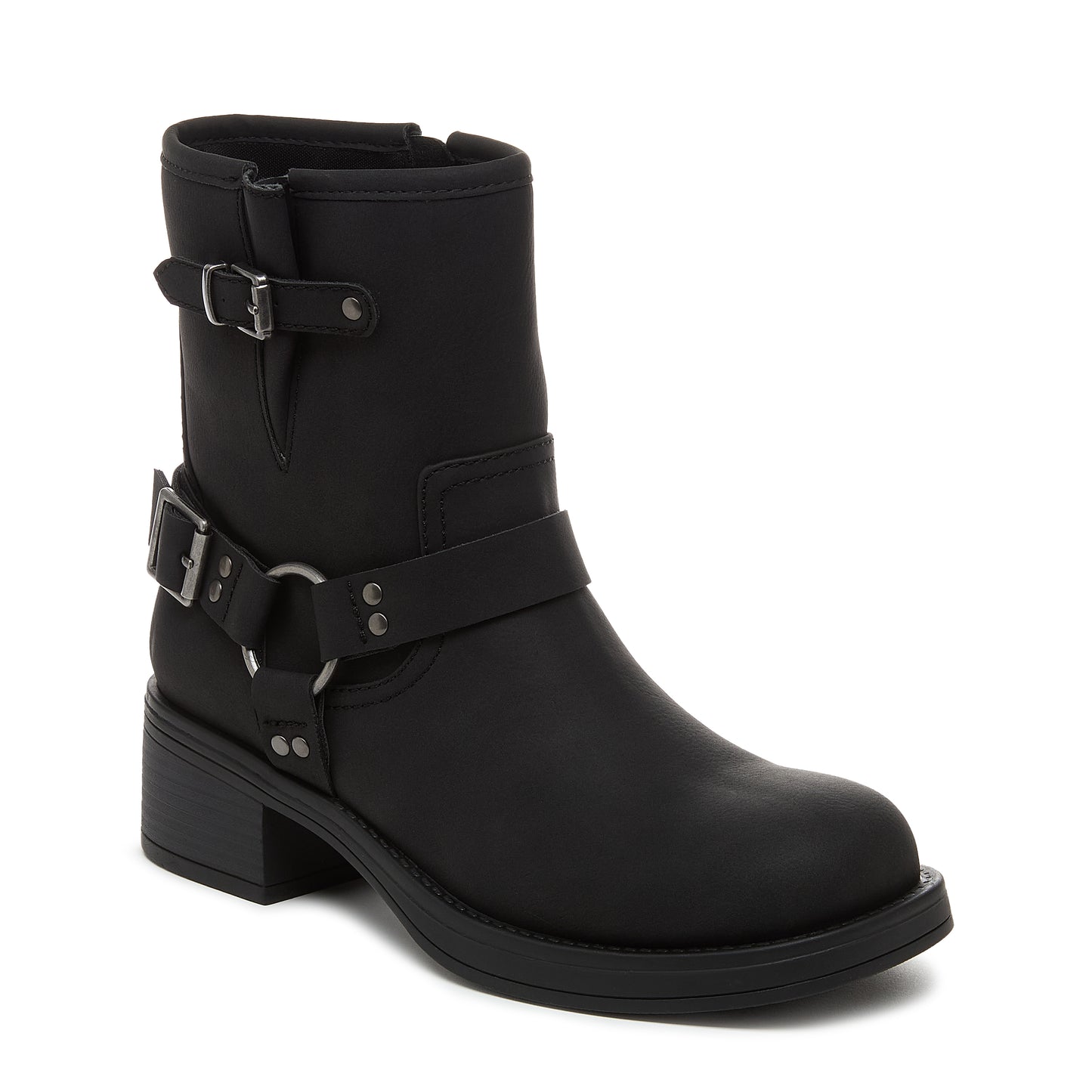 Nino Black Biker Boots