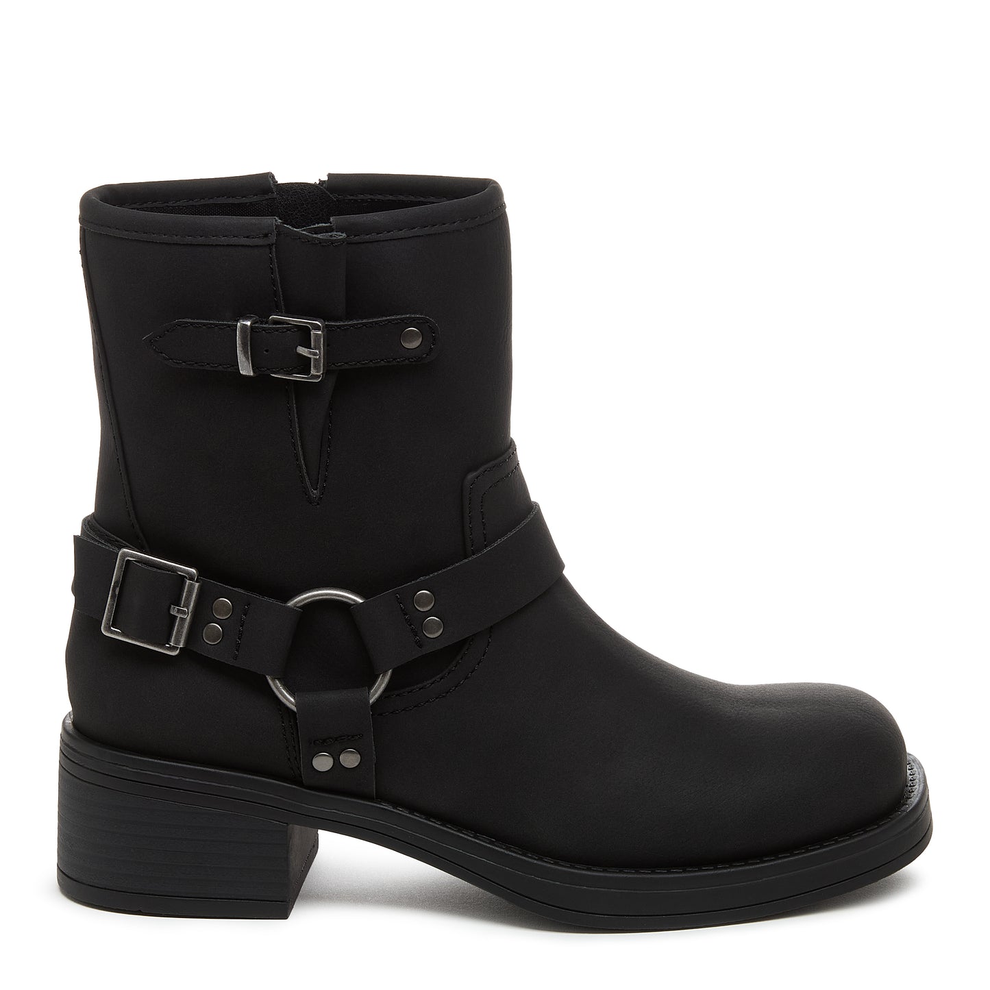 Nino Black Biker Boots