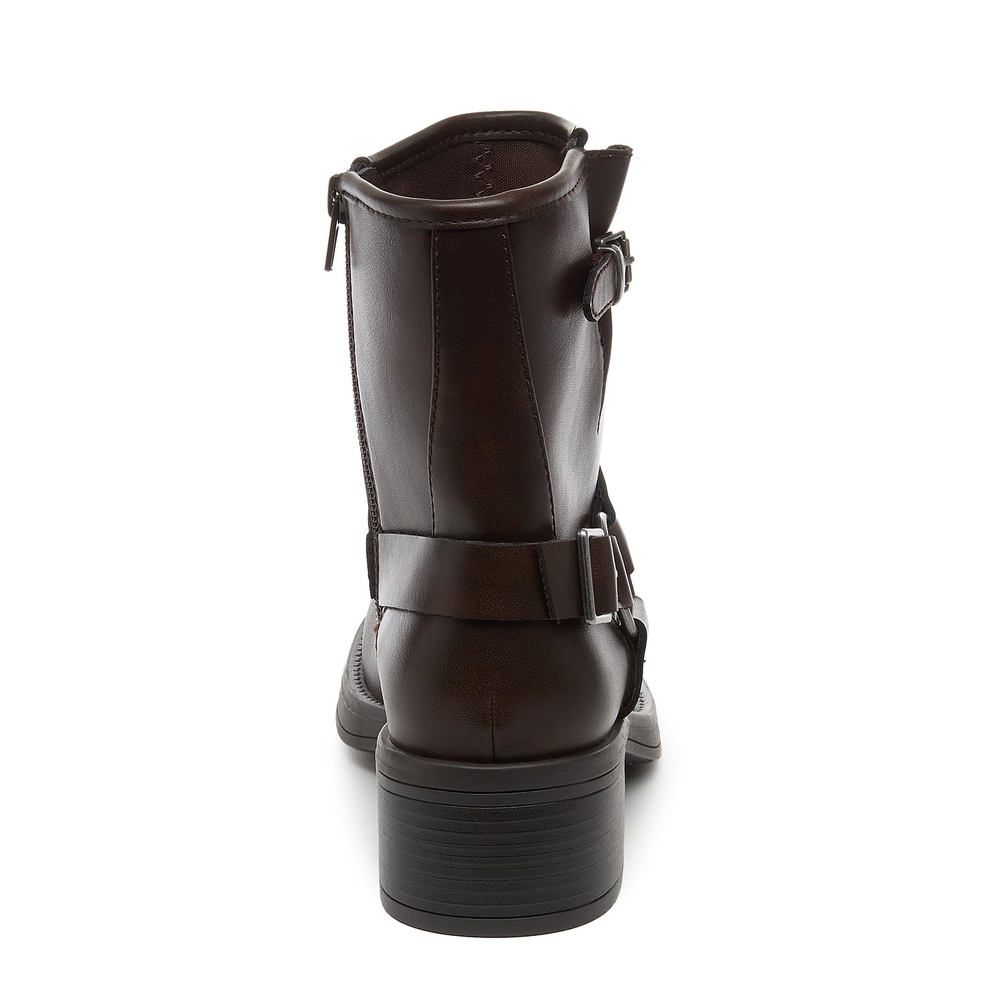 Nino Brown Biker Boots