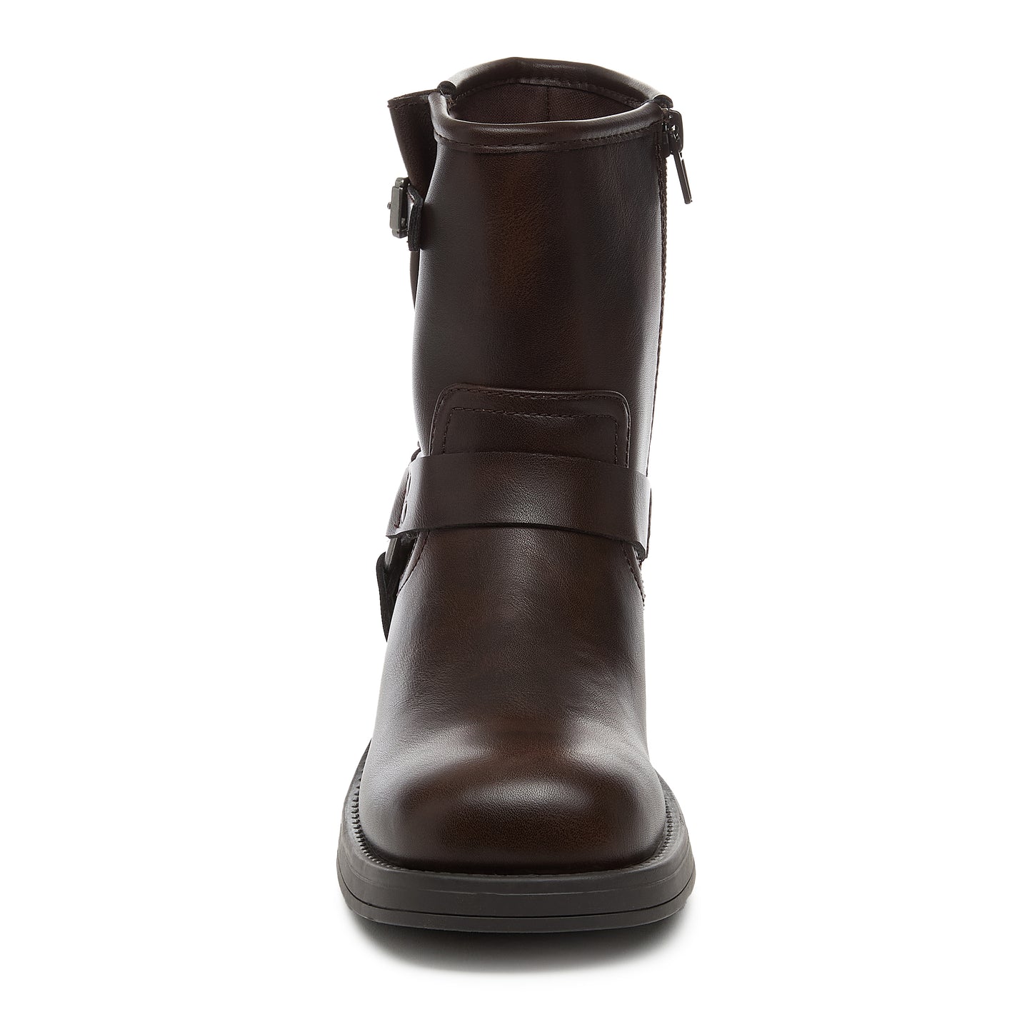 Nino Brown Biker Boots