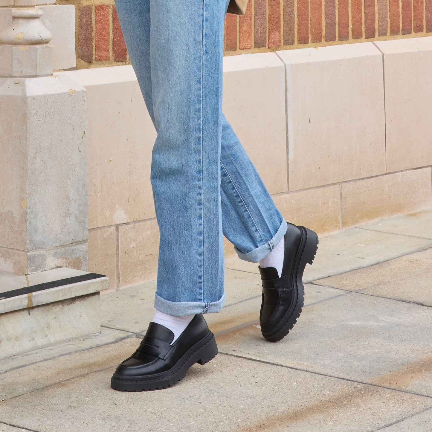 Perry Black Loafers