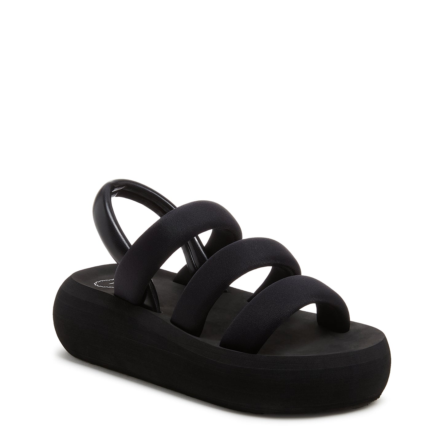 Smile Black Sandals