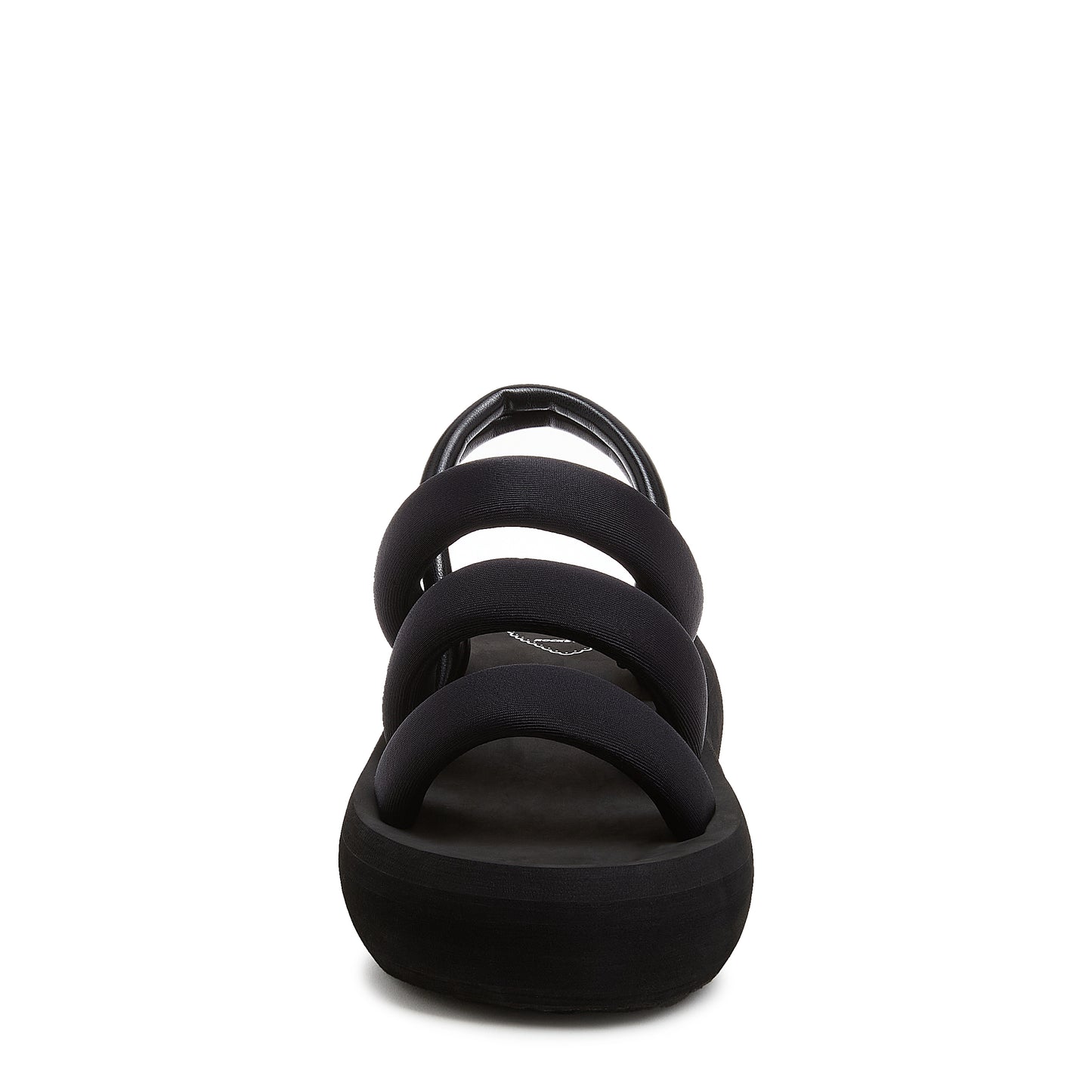 Smile Black Sandals