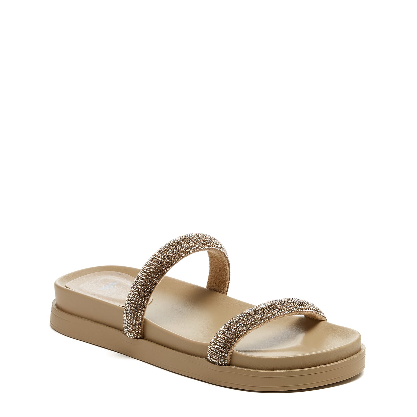 Sparkle Camel Slide Sandals