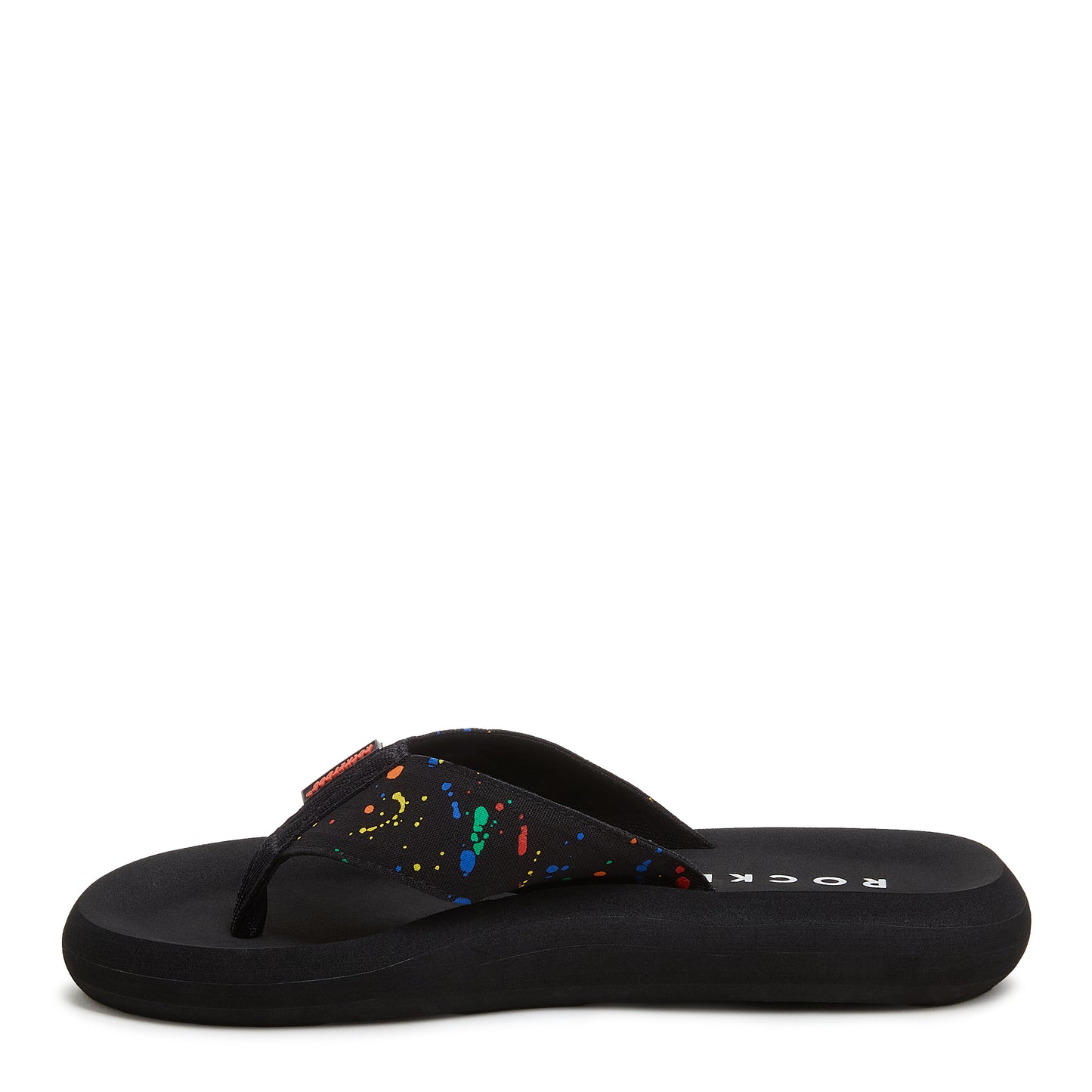 Spotlight Black Multi Flip-Flops