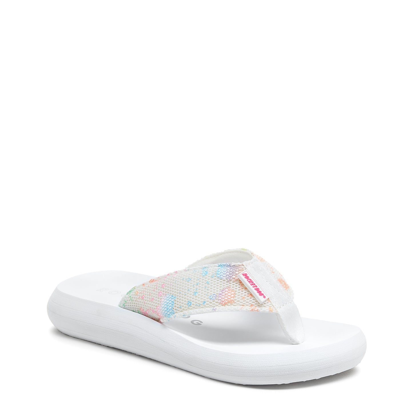 Spotlight Pastel Mesh Flip-Flops