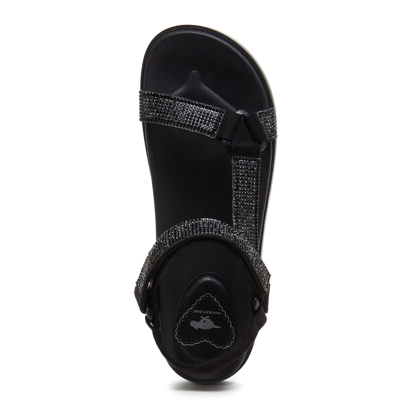 Spry Black Sandals