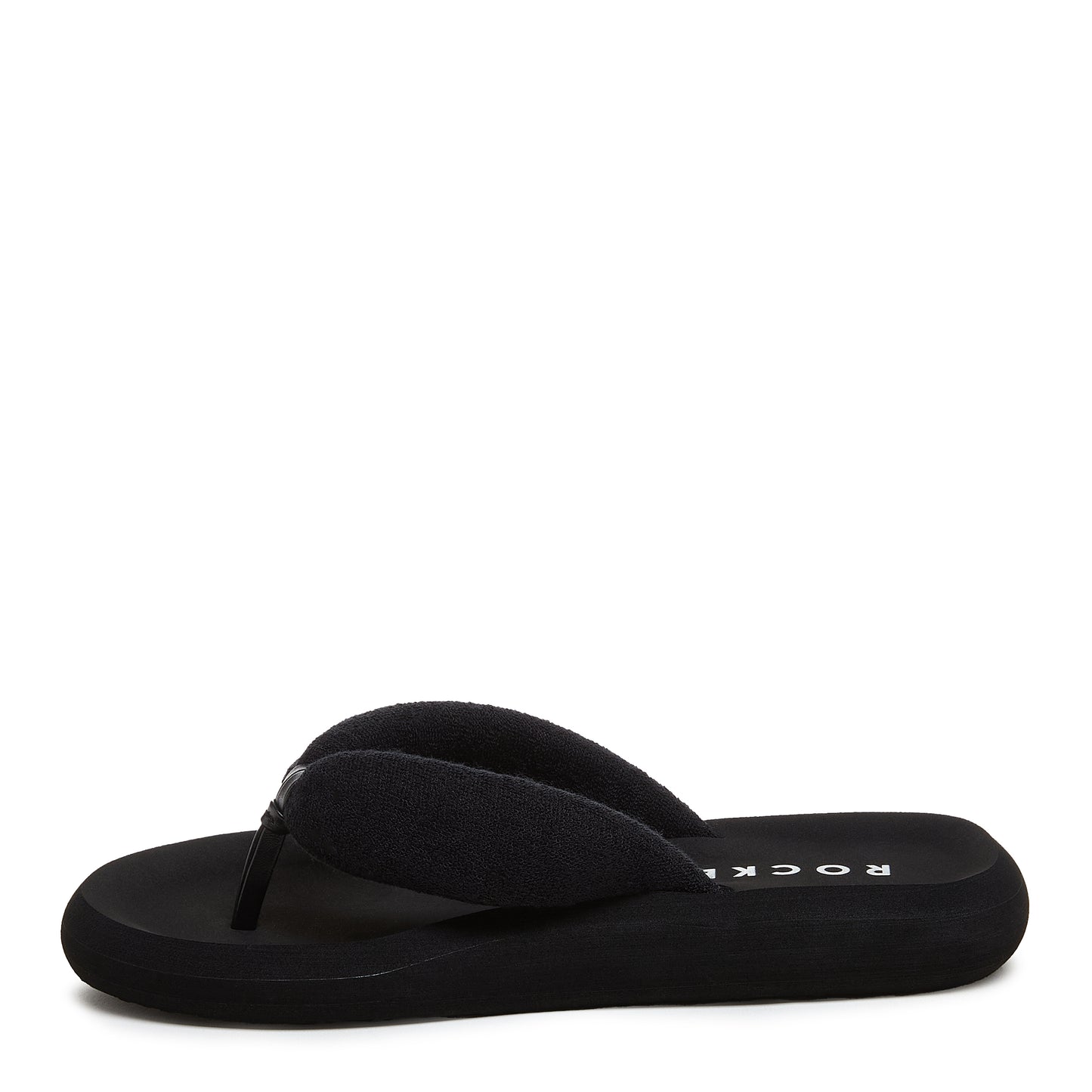 Sunset Puff Black Flip-Flops