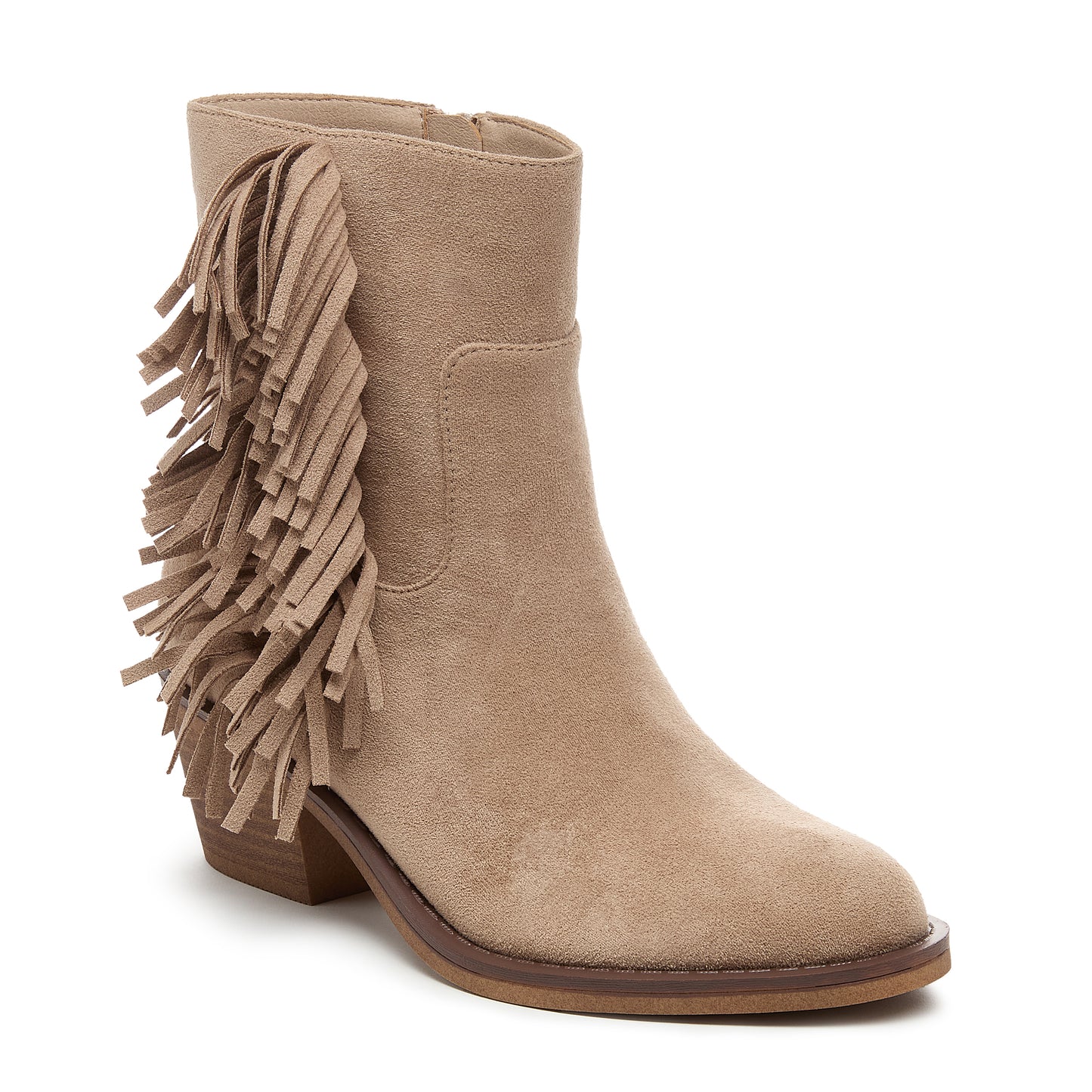 Yankee Taupe Tassel Cowboy Boots