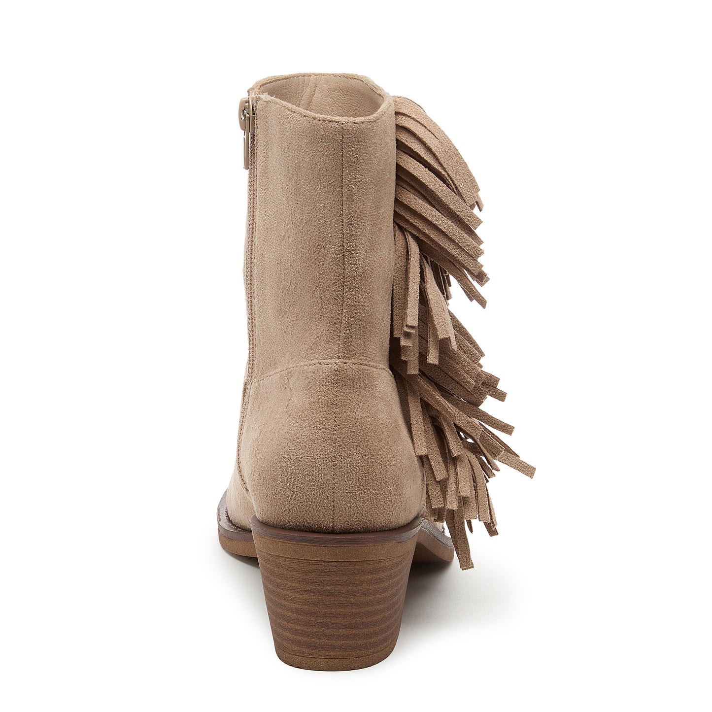 Yankee Taupe Tassel Cowboy Boots