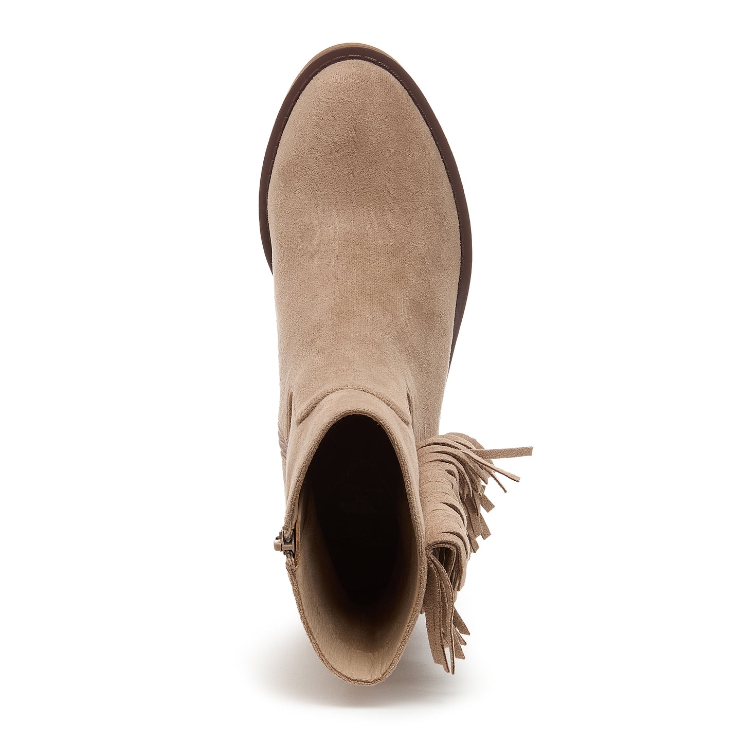 Yankee Taupe Tassel Cowboy Boots