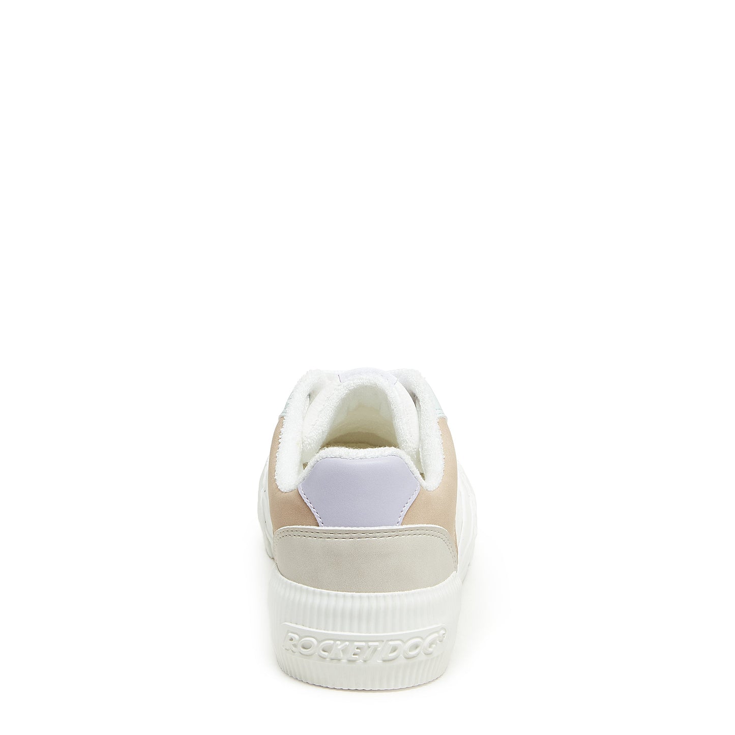 Cheery White Color Block Trainers