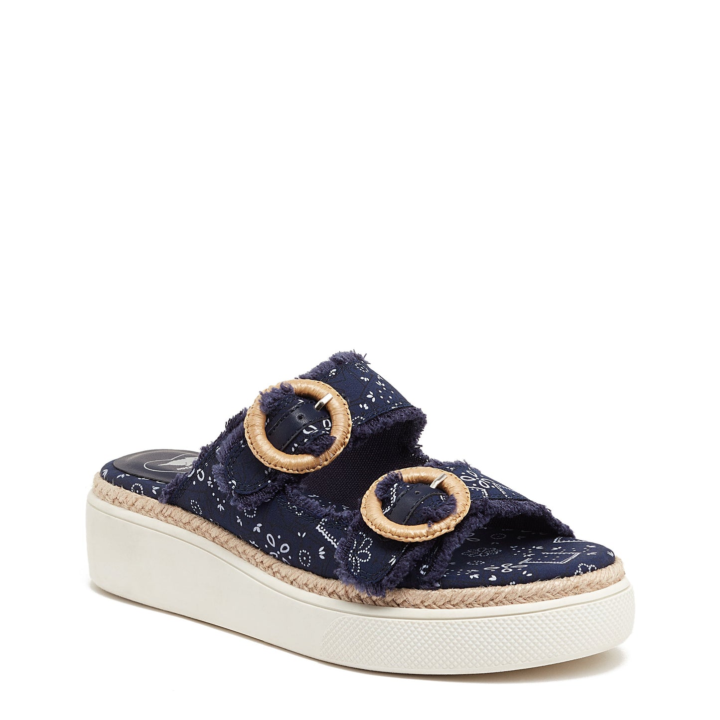 Favor Navy Bandana Platform Sandal | Rocket Dog