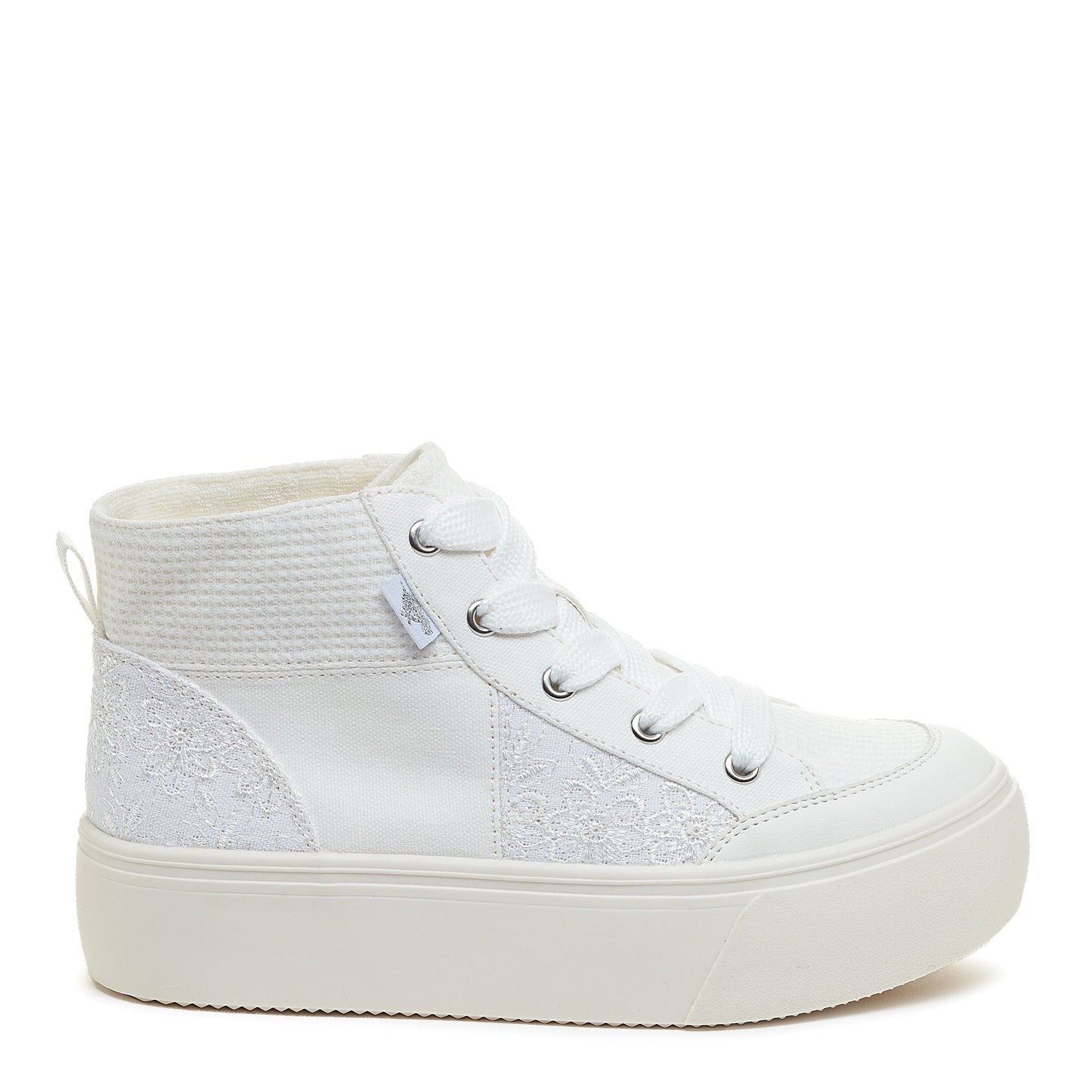 Flair White Chunky Sole Trainers