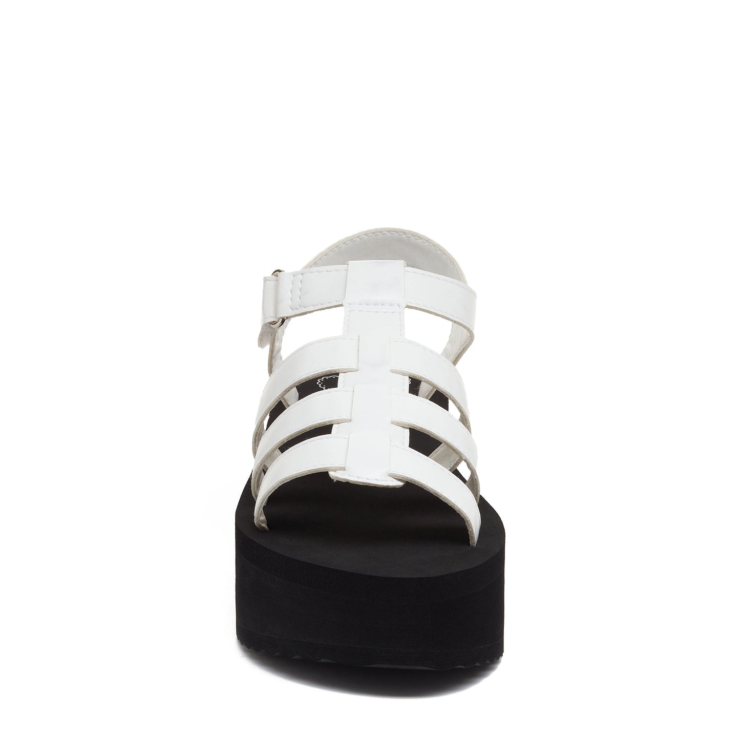 Helio White Platform Sandals