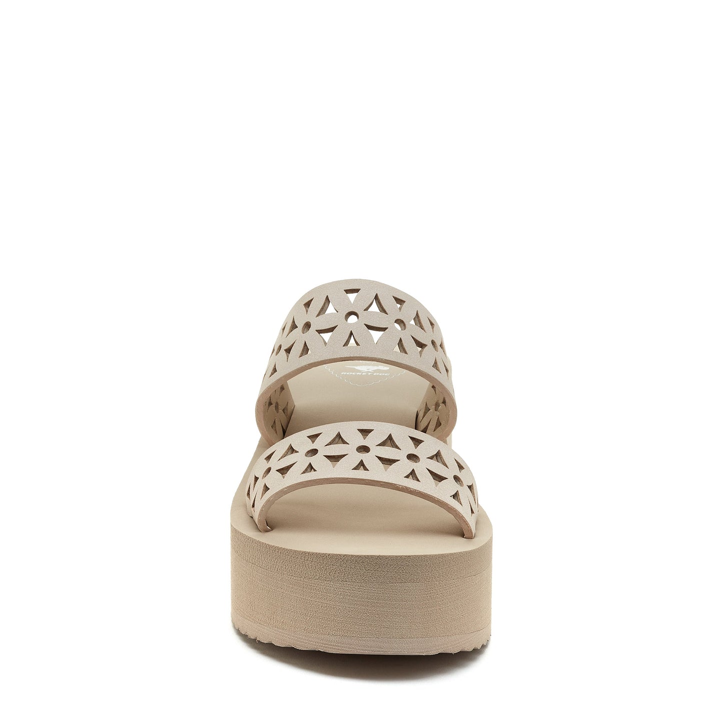 Hippy Natural Platform Sandals