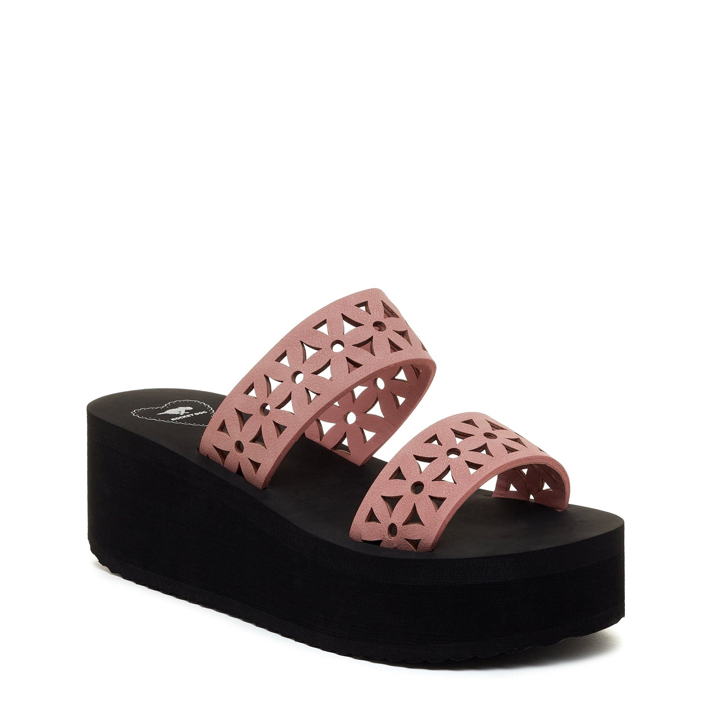 Hippy Pink Platform Sandals