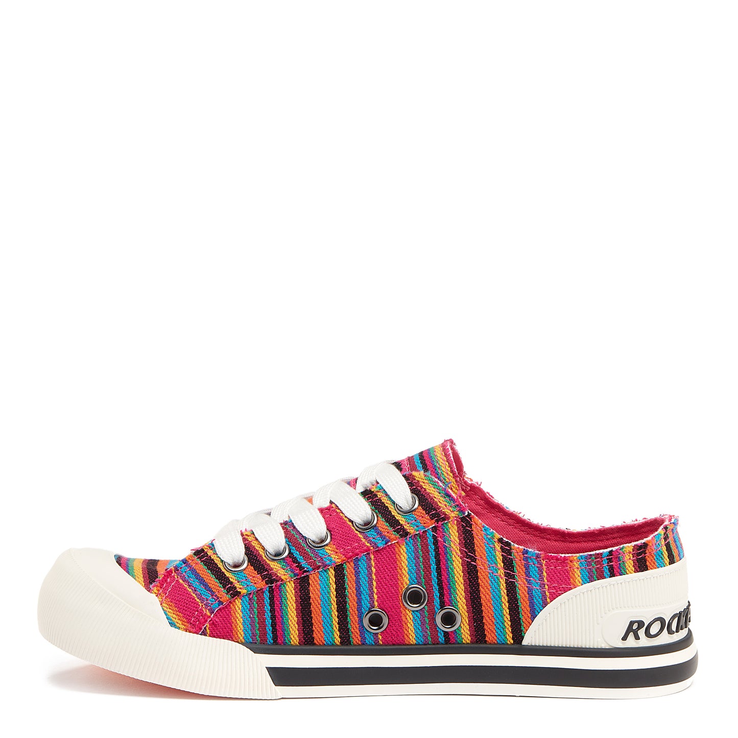 Jazzin Multi Aloe Stripe Trainers