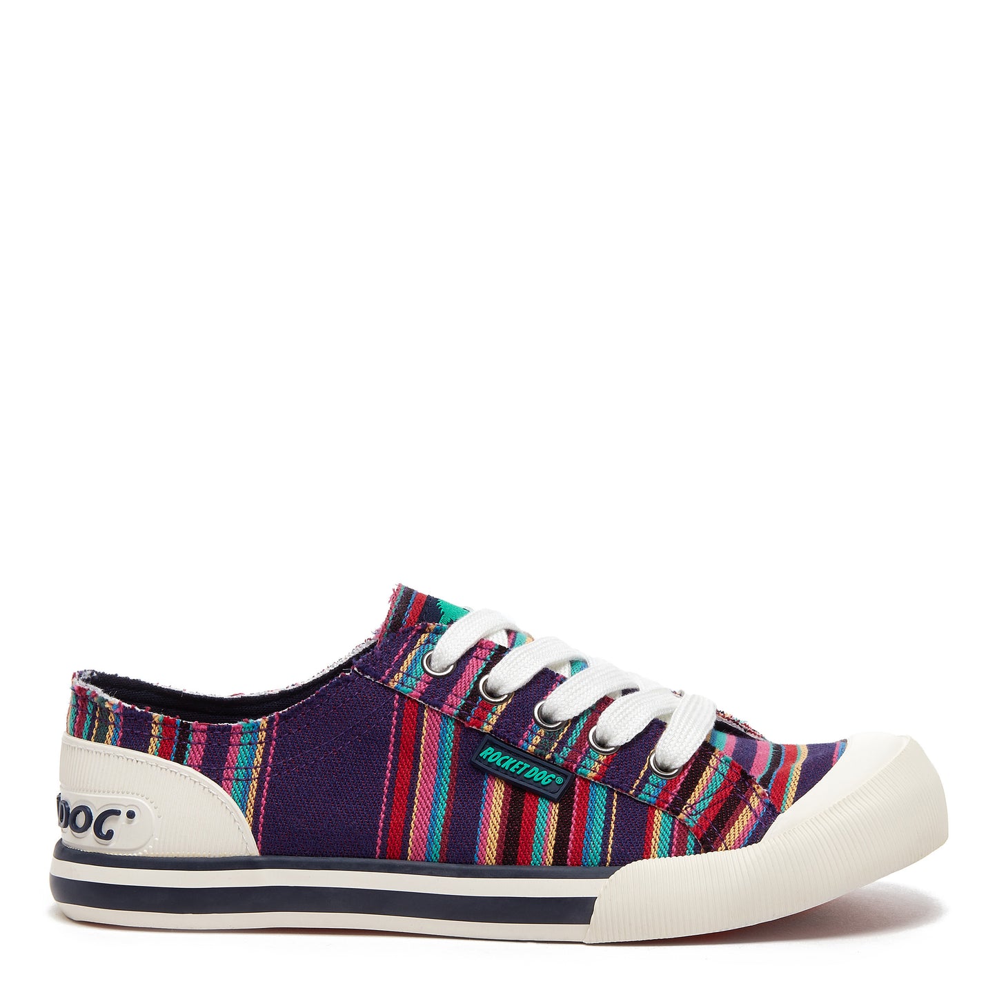 Jazzin Purple Aloe Stripe Trainer