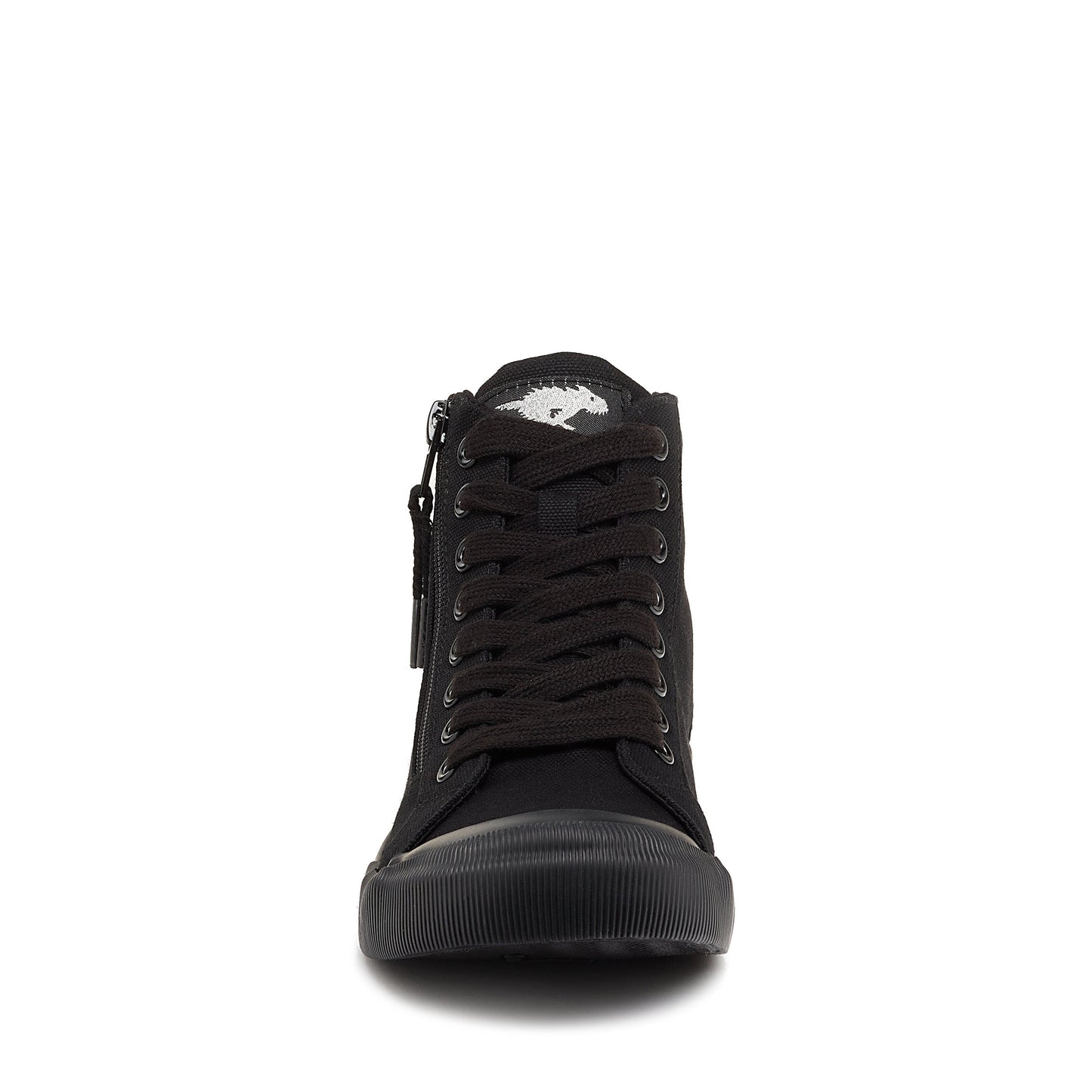 Jazzin All Black High Top Trainer | Rocket Dog