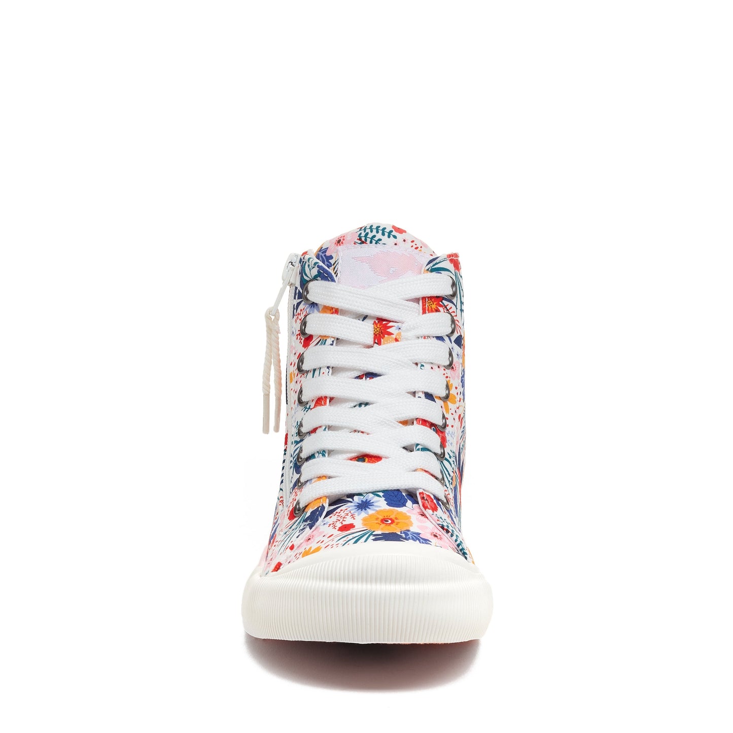 Jazzin White Multi High Top Trainers