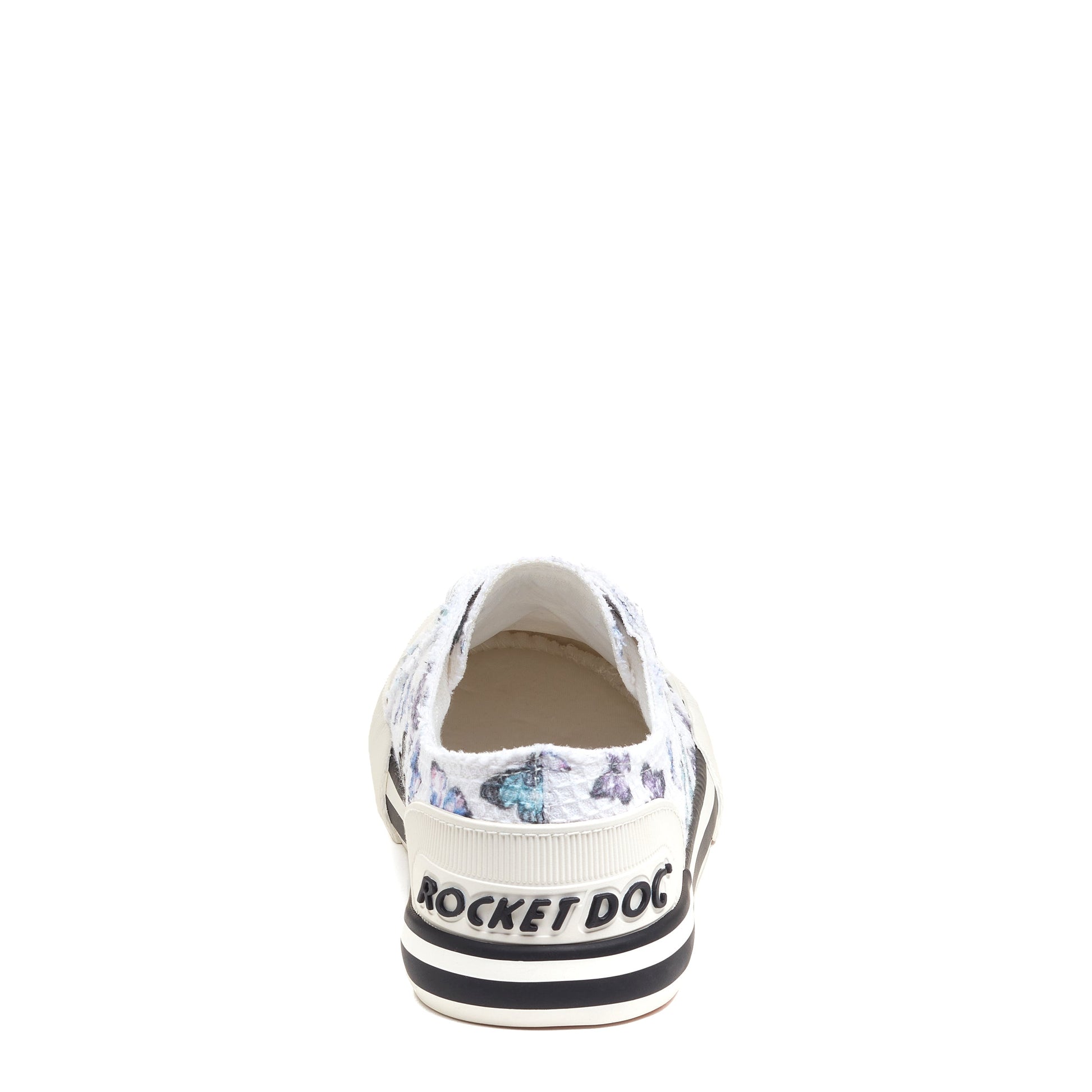 Jazzin Butterfly White Trainers