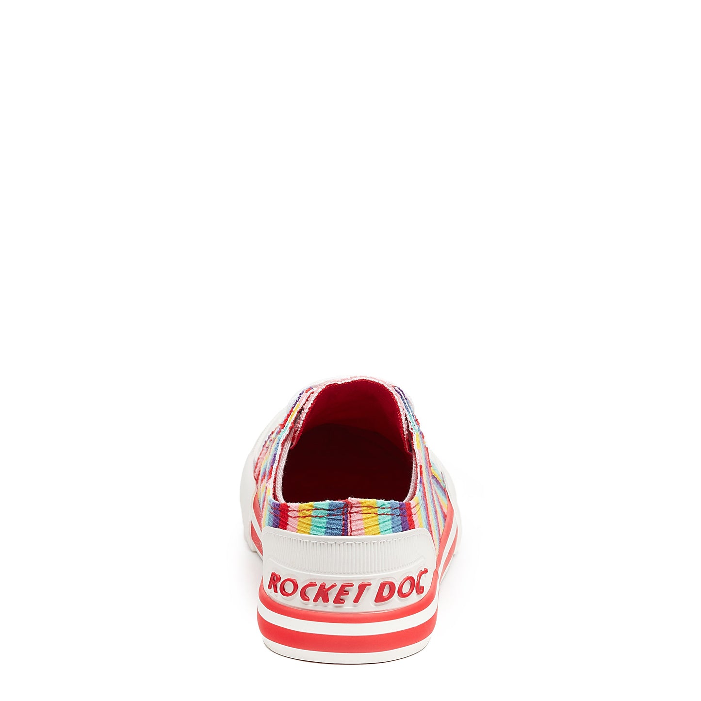 Jazzin Red Rollo Stripe Trainer