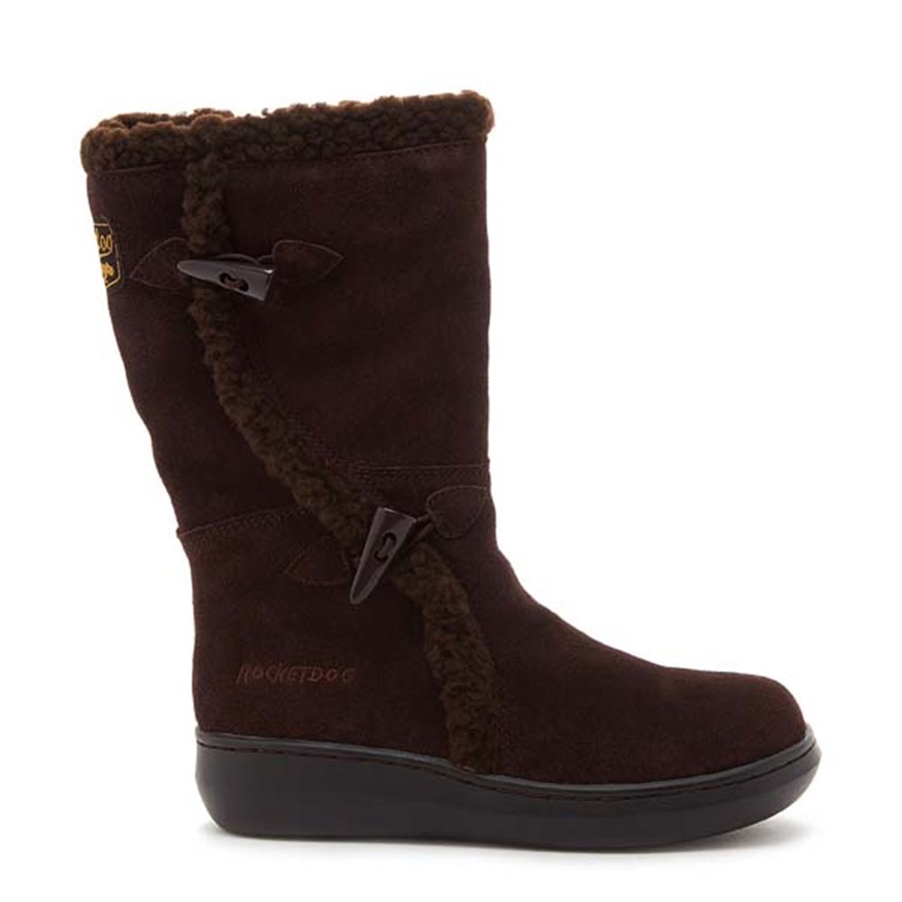 Slope Chocolate Suede Winter Boot