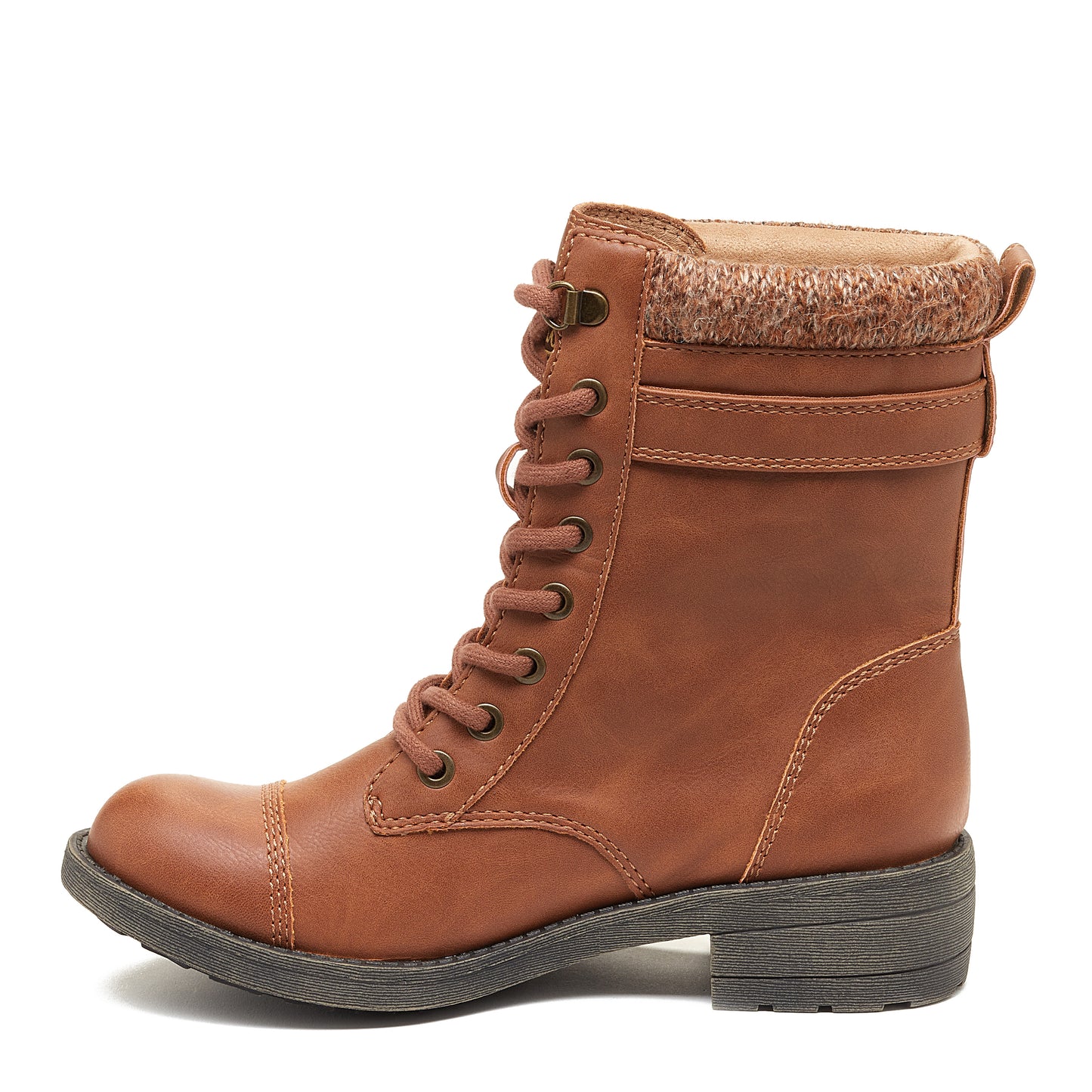 Thunder Cognac Biker Boot