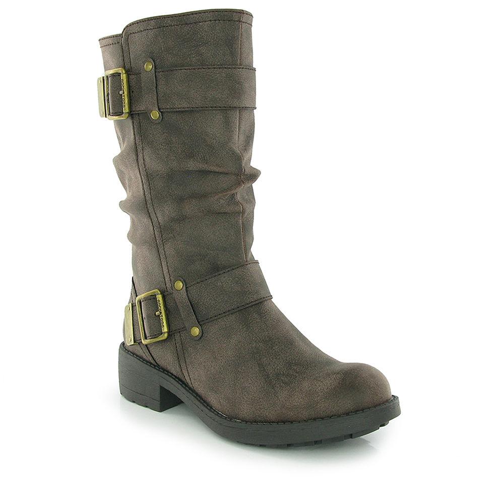 Rocket Dog | Trumble Brown Biker Boot