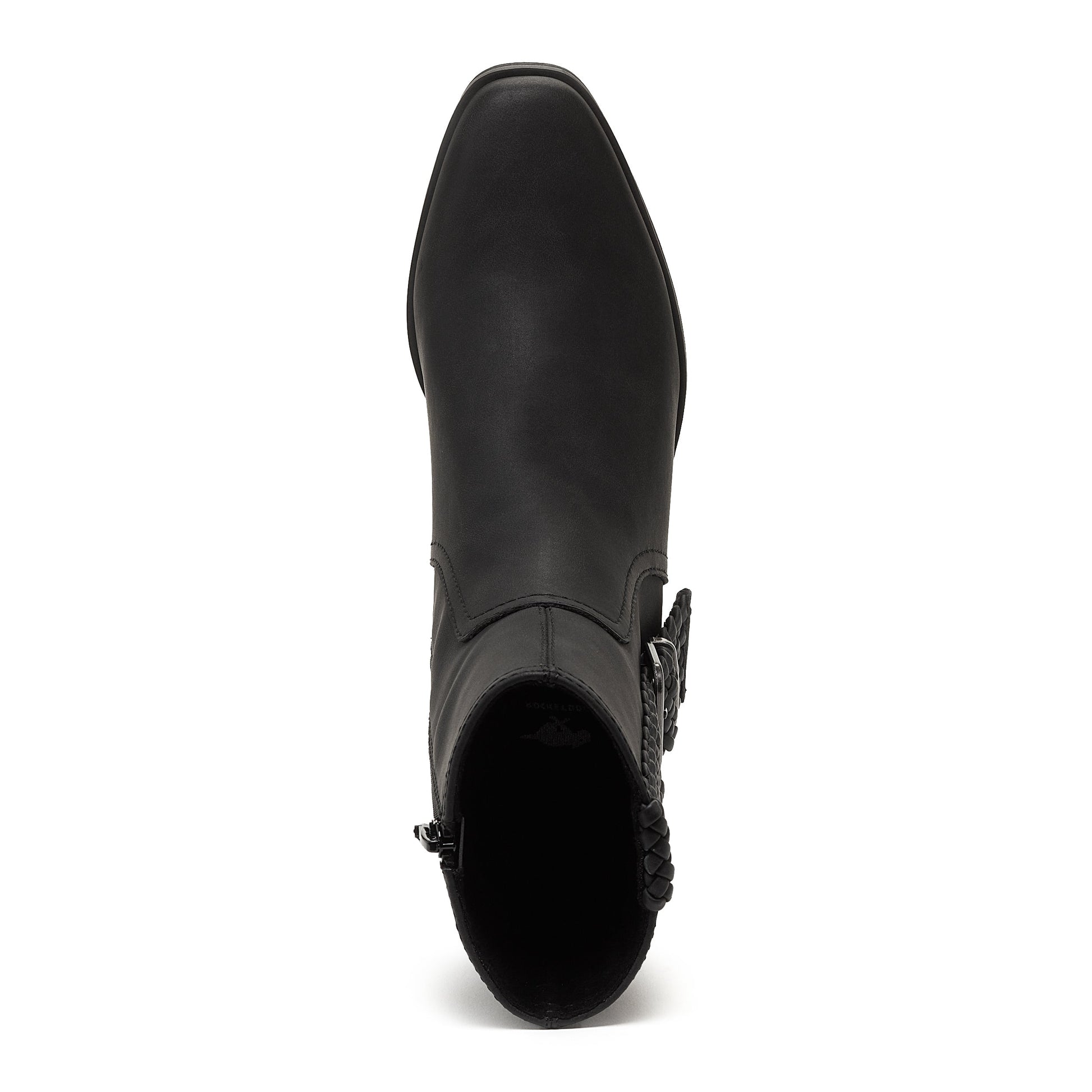 Whist Black Western Ankle Boot