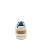 Cheery Peach Combo Colour Block Trainers