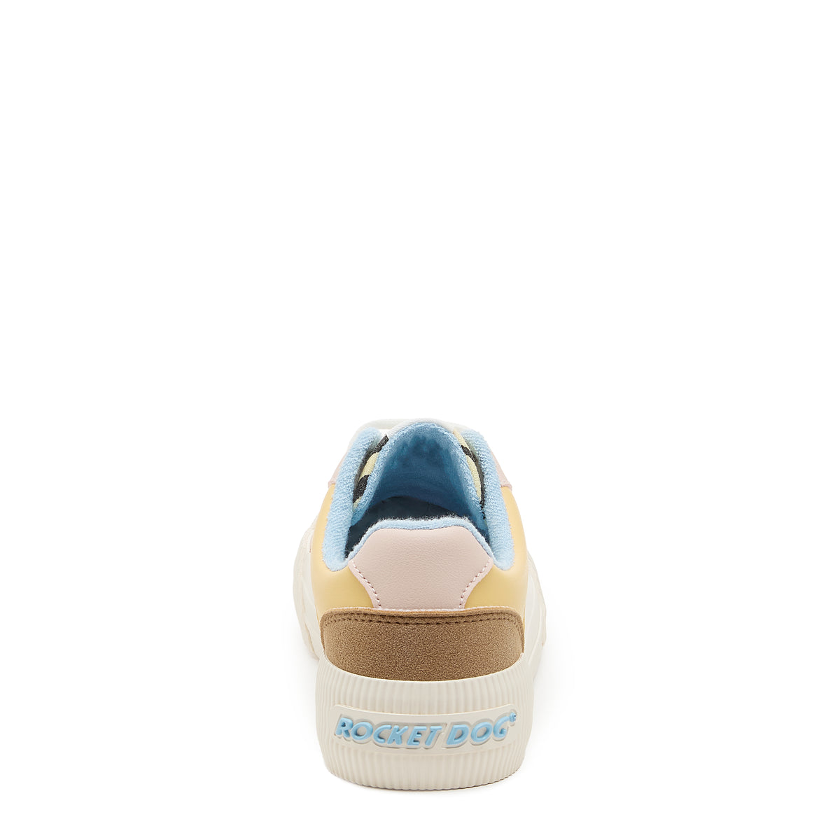 Cheery Peach Combo Colour Block Trainers