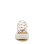Cheery Peach Combo Colour Block Trainers